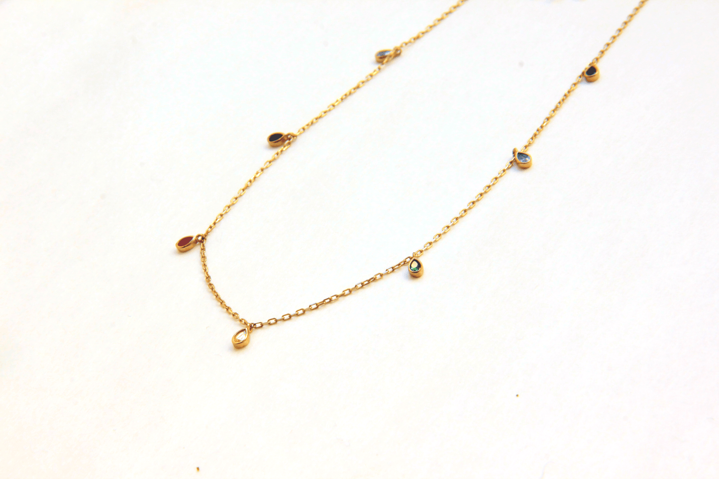 Colorful Drops (Gold)