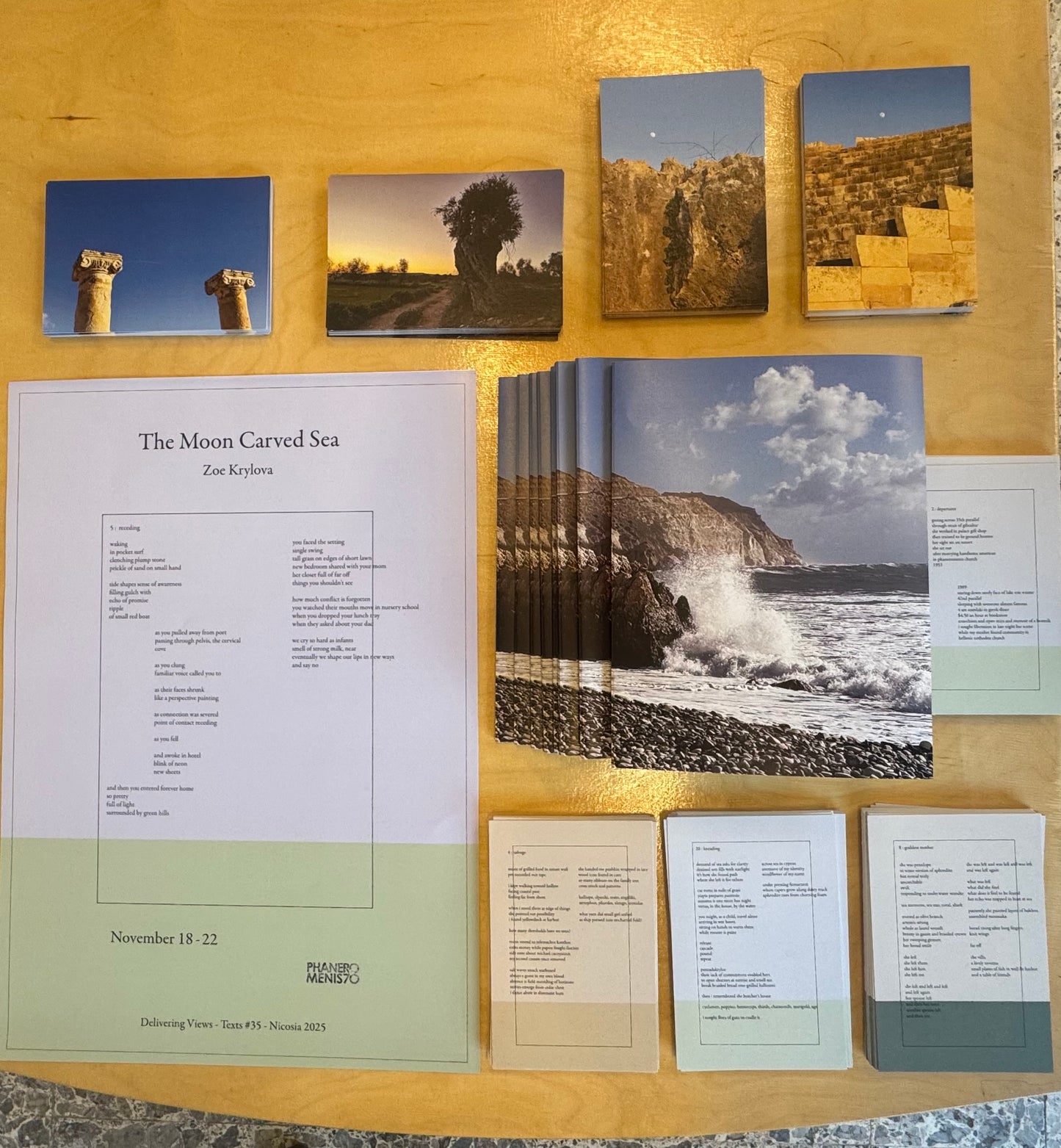 Delivering Views #35 "The Moon Carved Sea" by Zoe Krylova