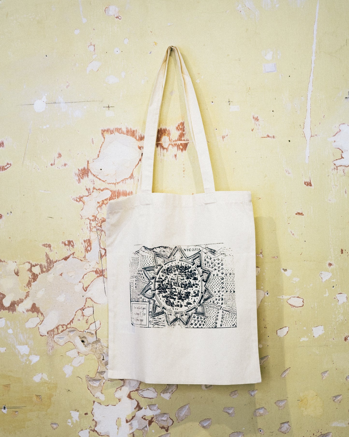 Nicosia Walls Tote Bag