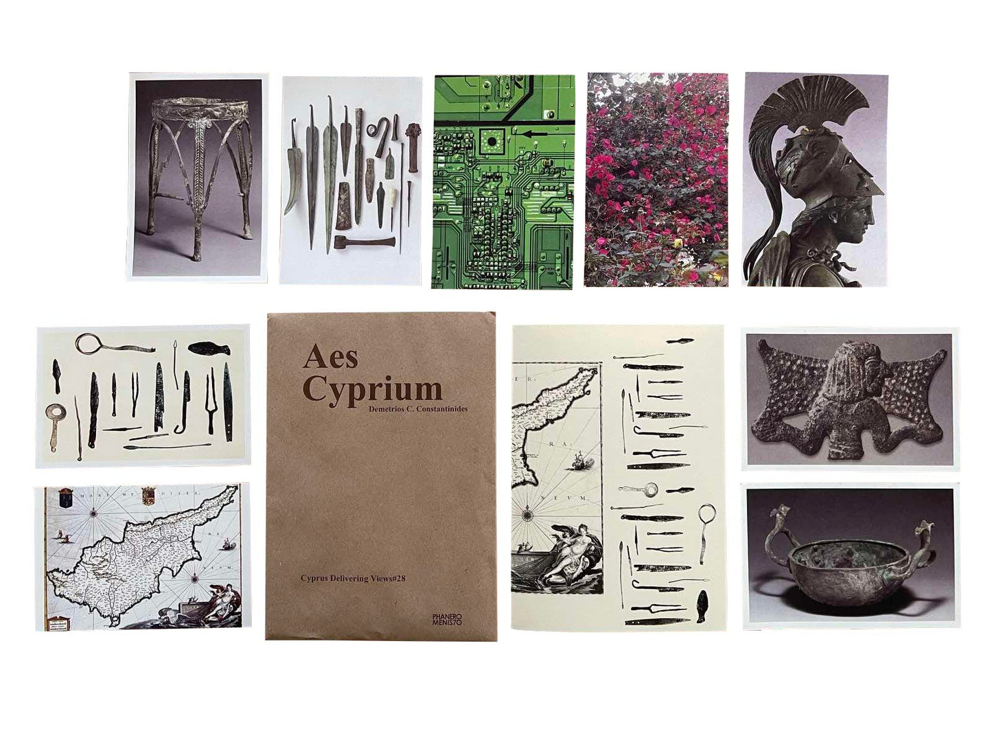 Delivering Views #28 - Book and Postcard Pack / Aes Cyprium