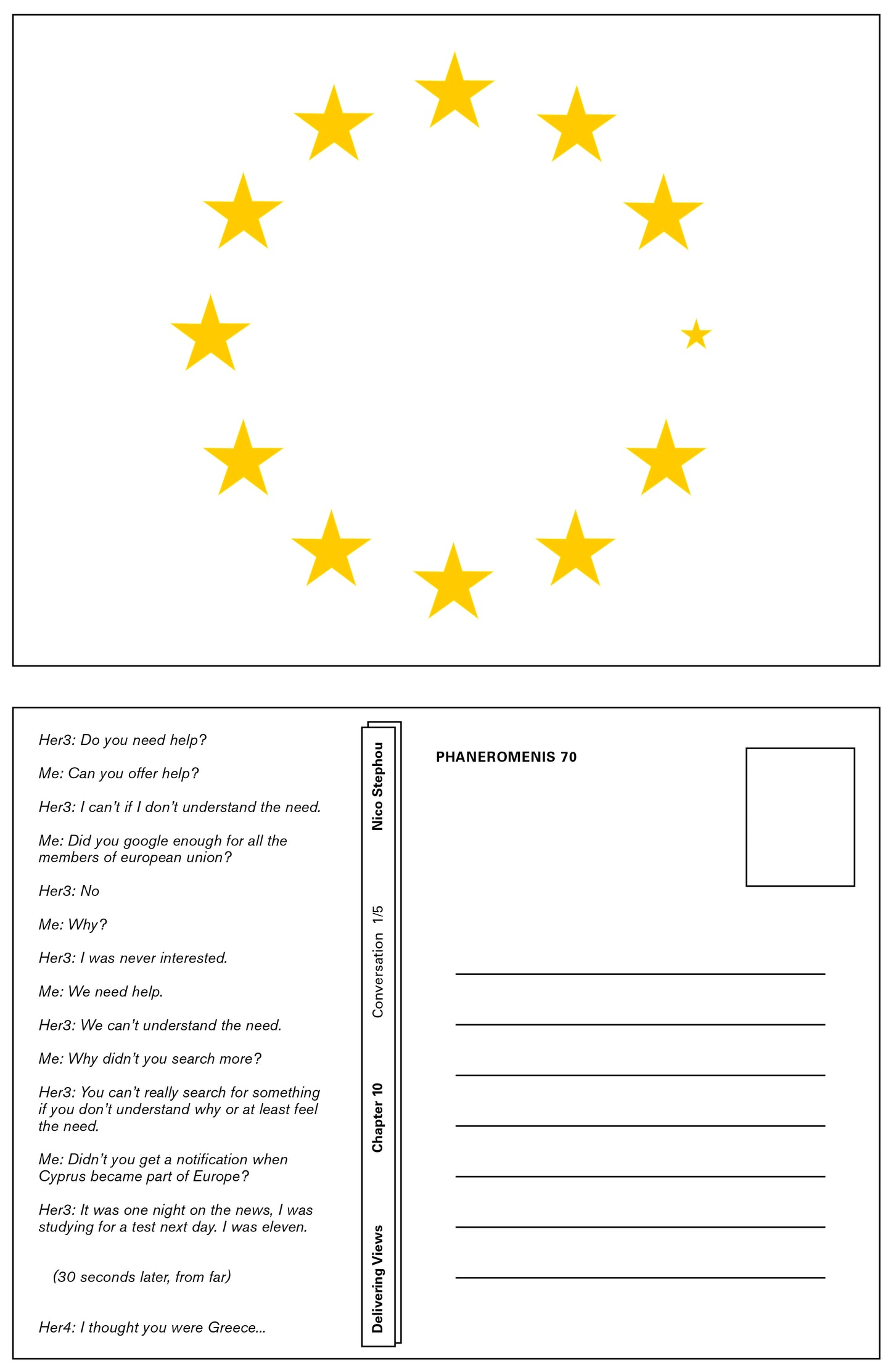 Delivering Views #10 - Postcard Pack