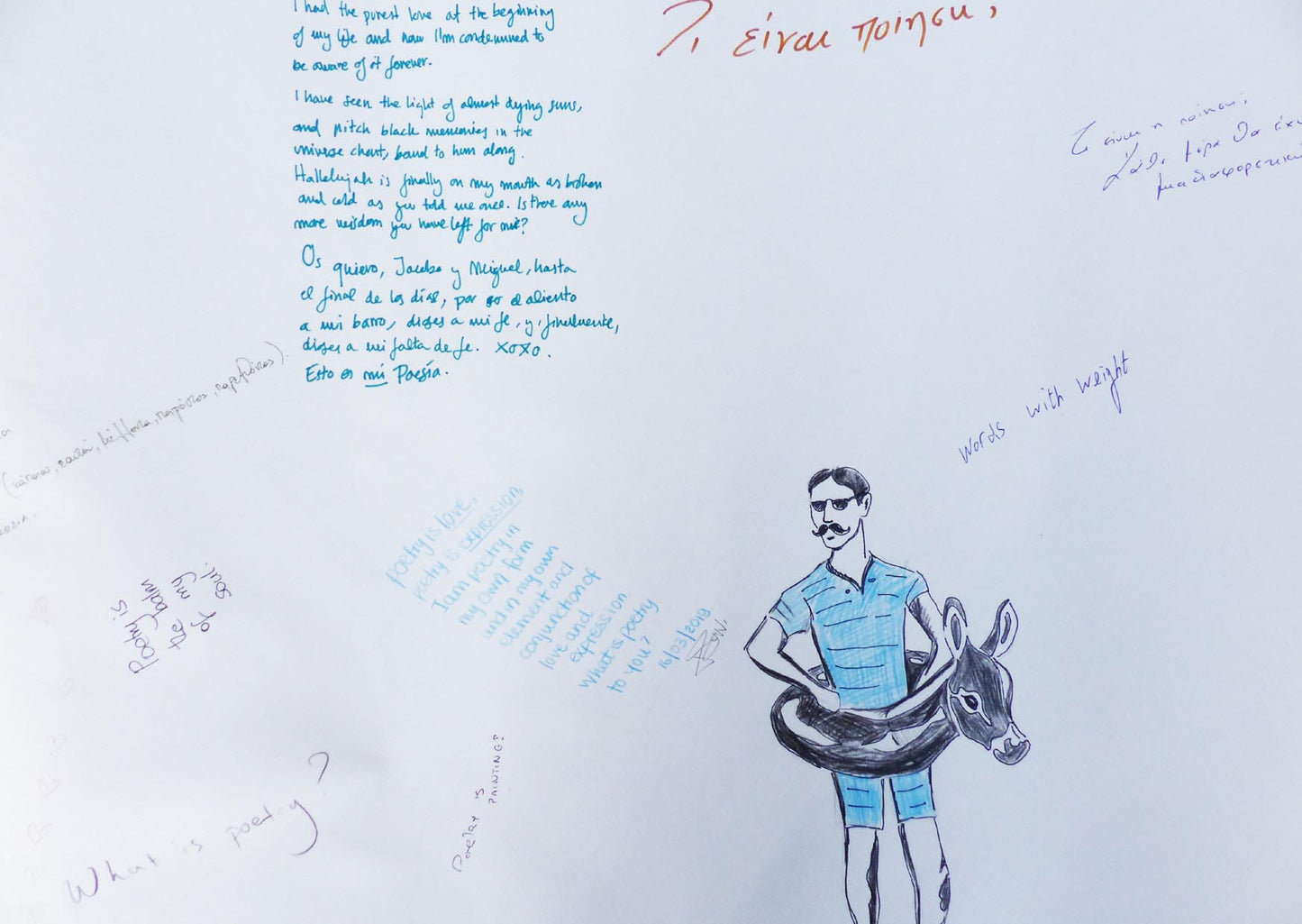 Delivering Views #25 - Book and Postcard Pack / "What is poetry?/Τι είναι ποίηση;"