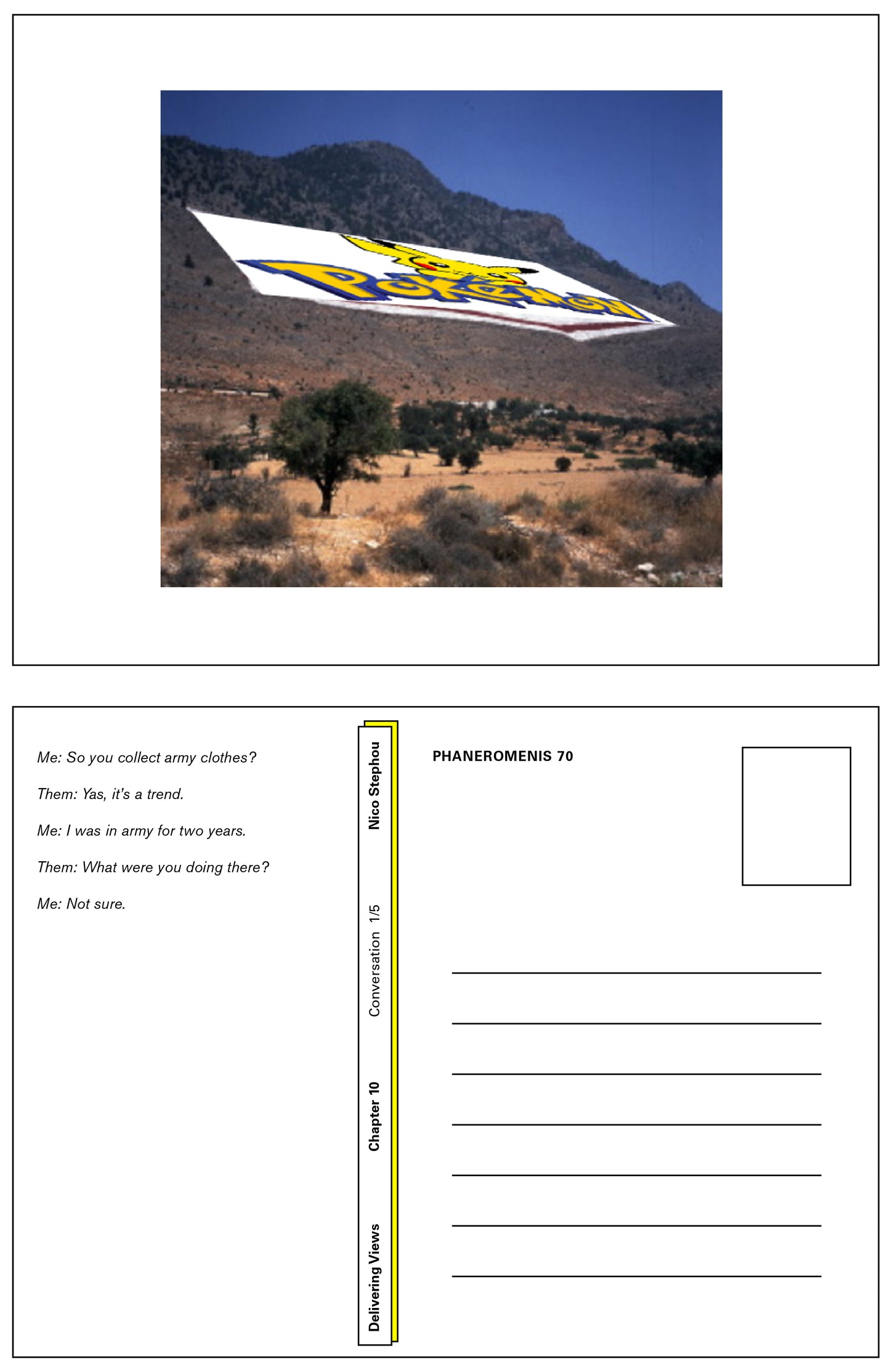 Delivering Views #10 - Postcard Pack
