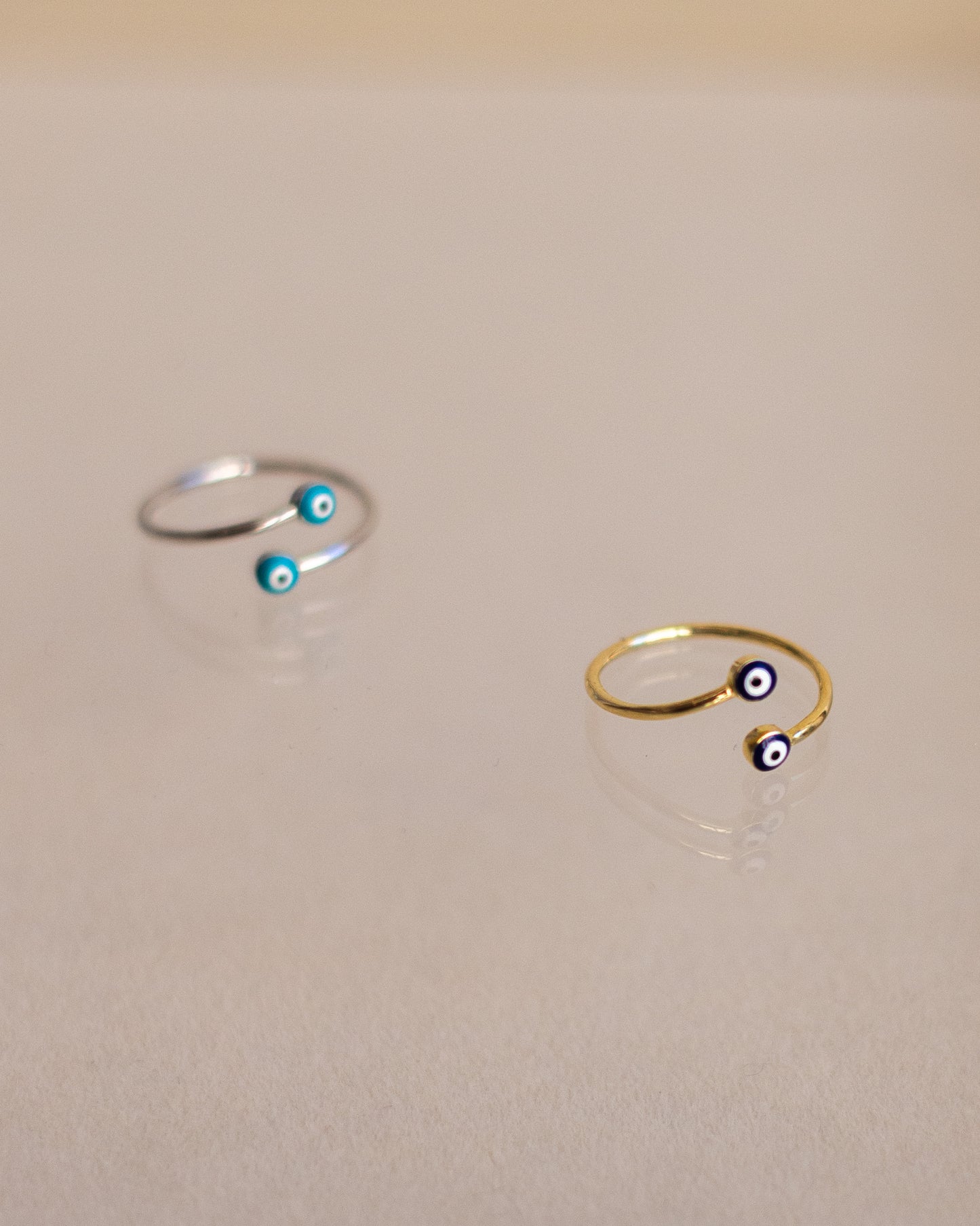 Evil eye ring