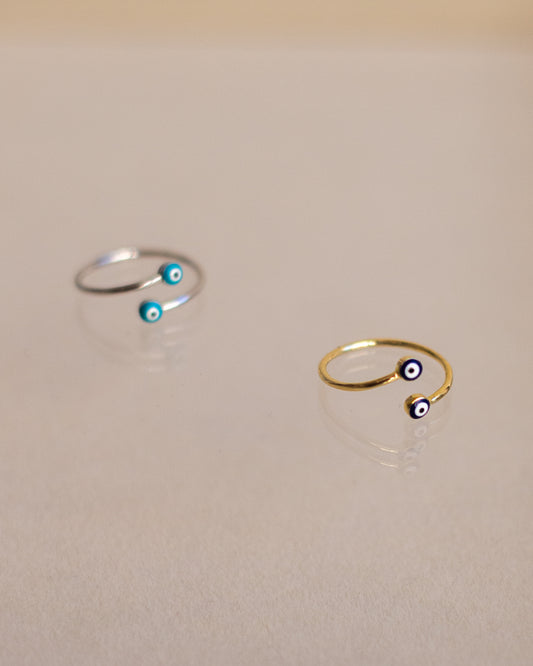 Evil eye ring