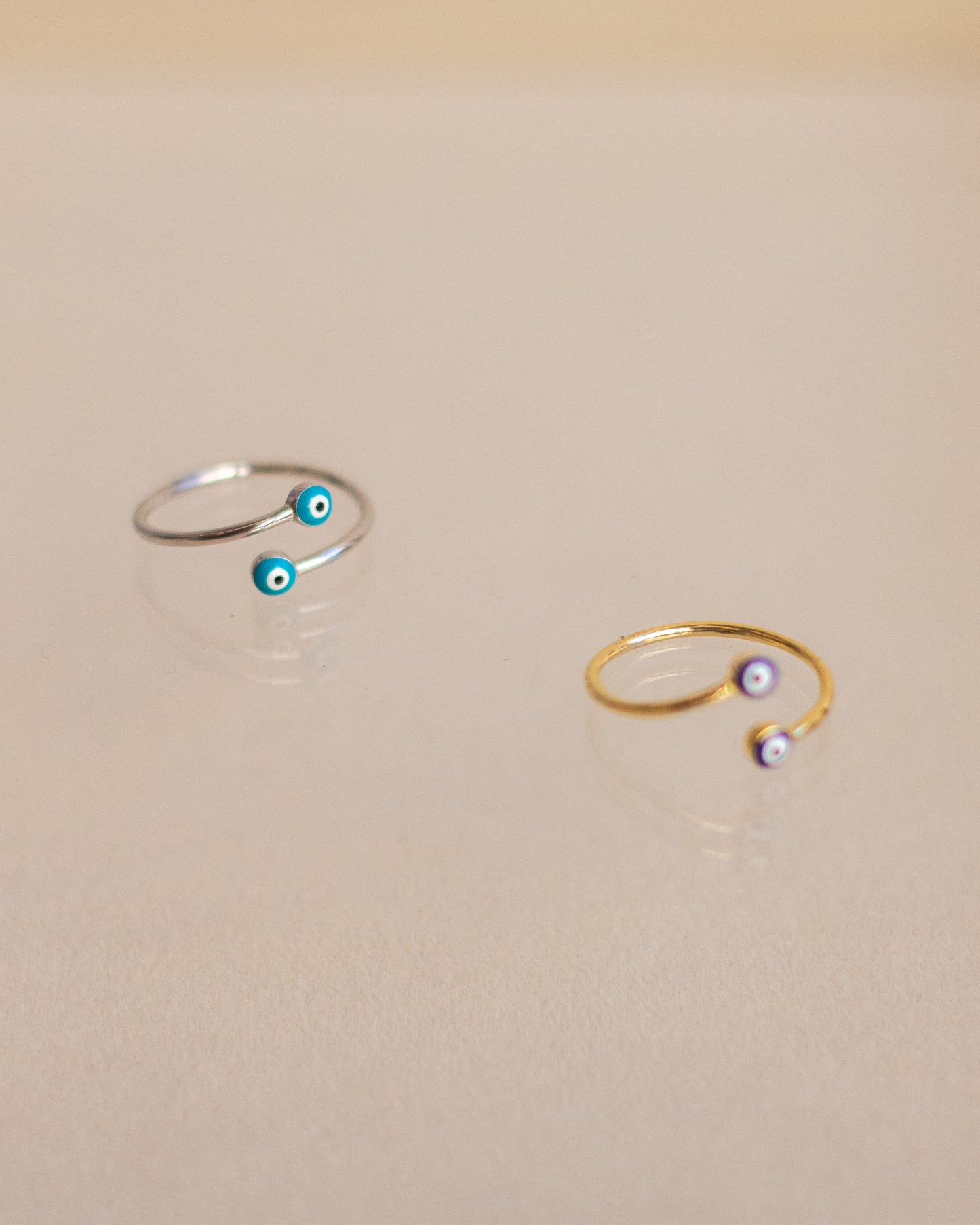 Evil eye ring