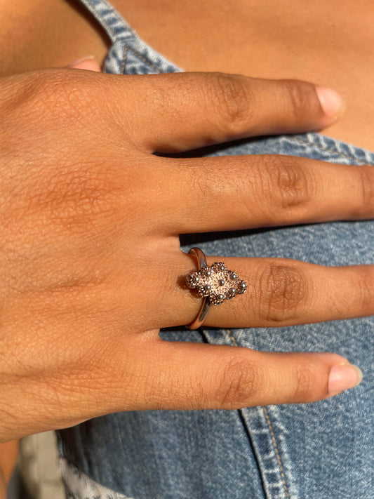 Silver handmade ring