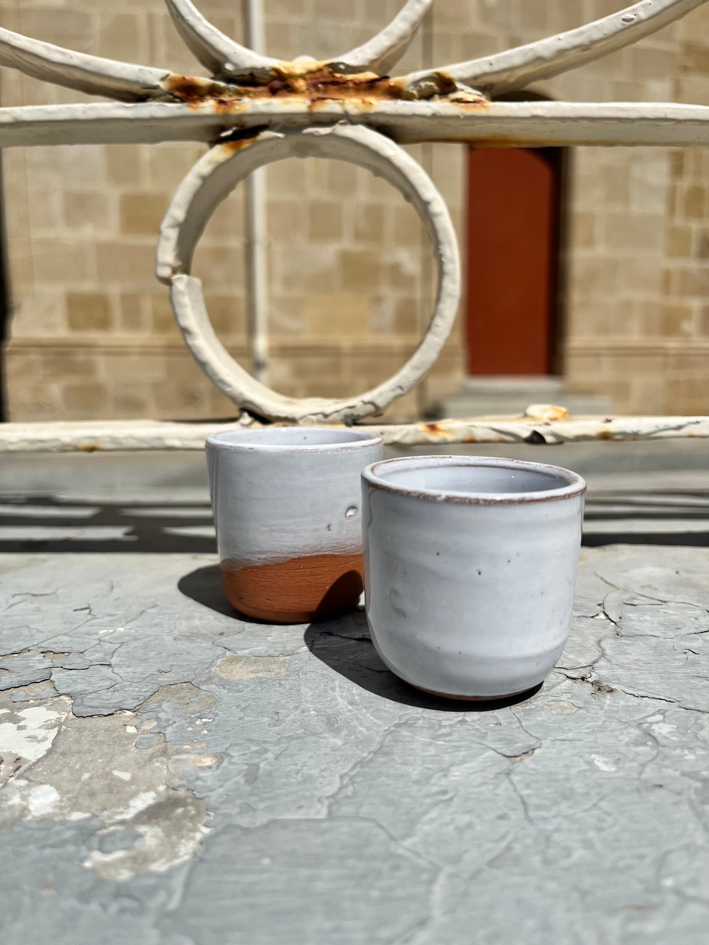 Tiny ceramic cup