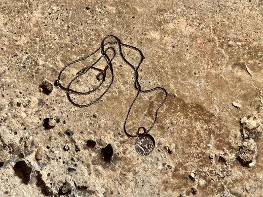 Silver Mouflon necklace