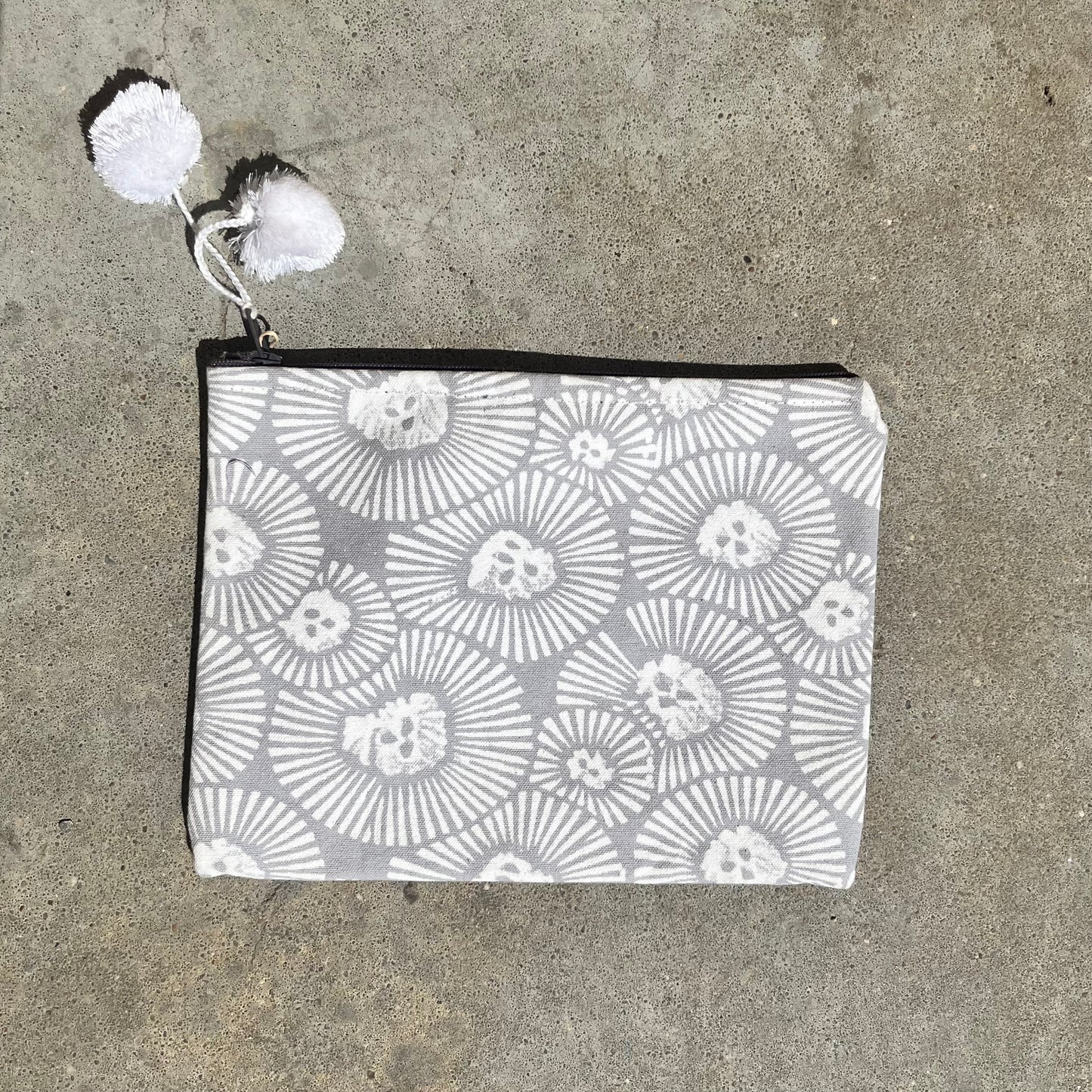 Fabric clutch bag
