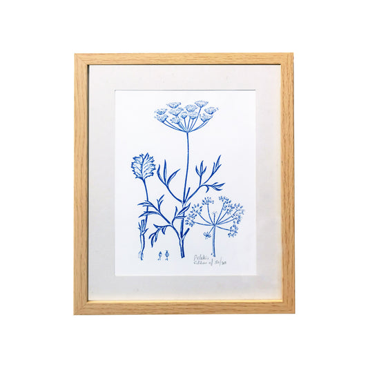 Wild flower - Silkscreen Print