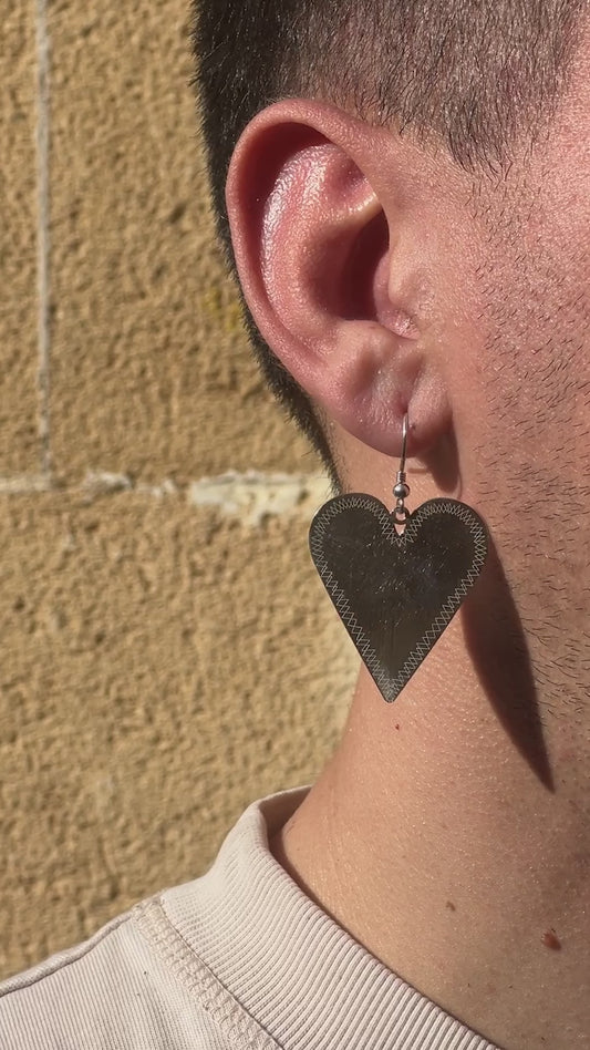 Heart earrings